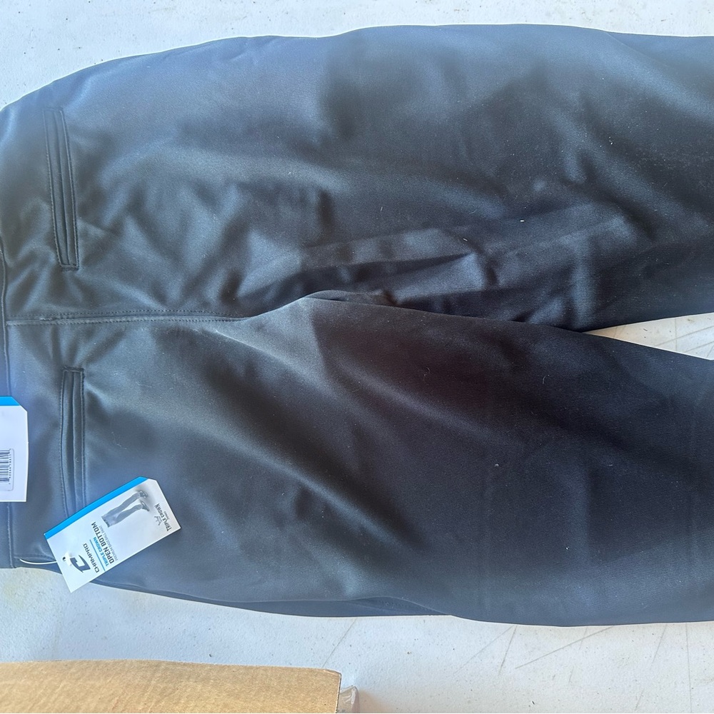 Black kids baseball pants nwt